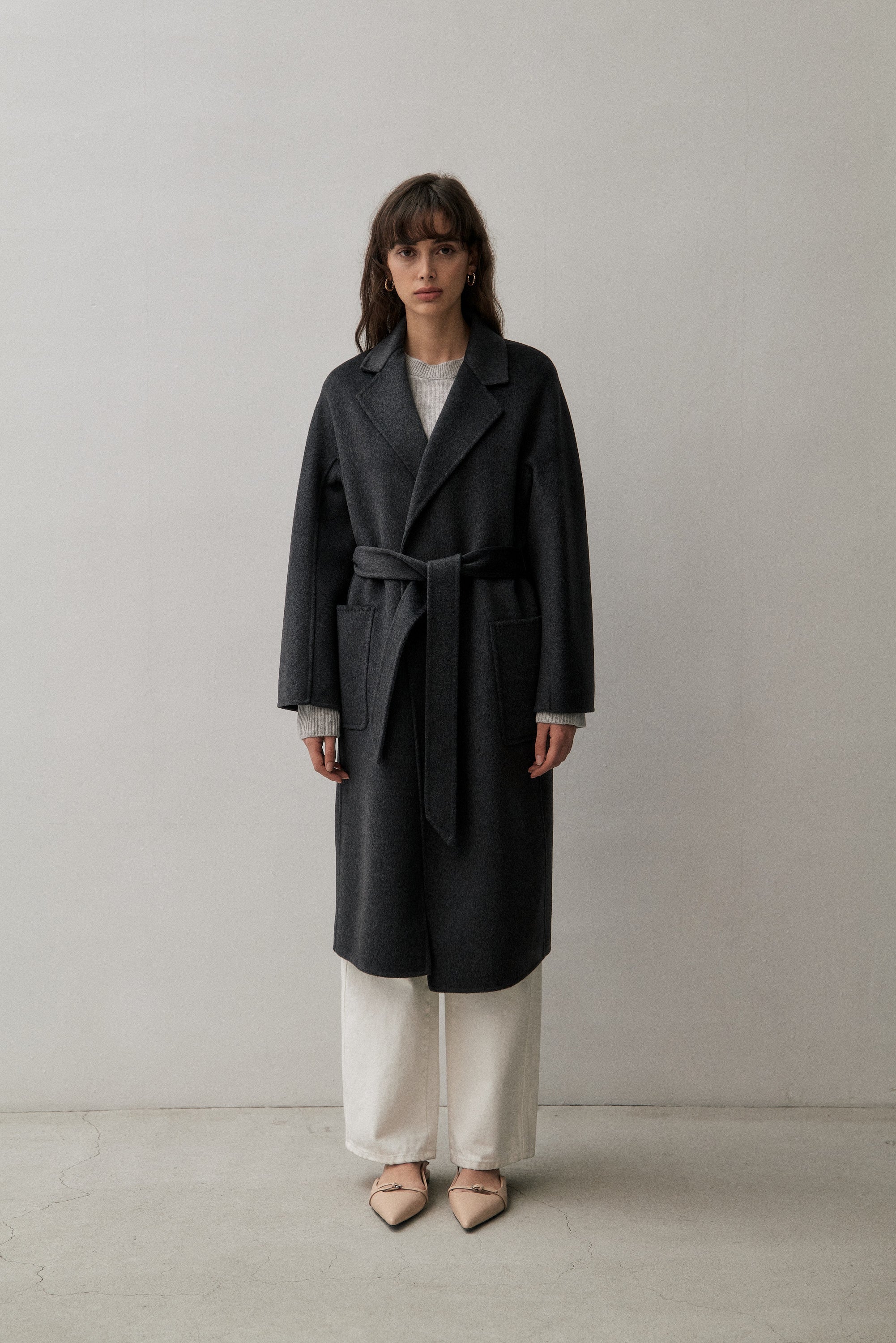 THE CLASSIC COAT - CHARCOAL - Image 3