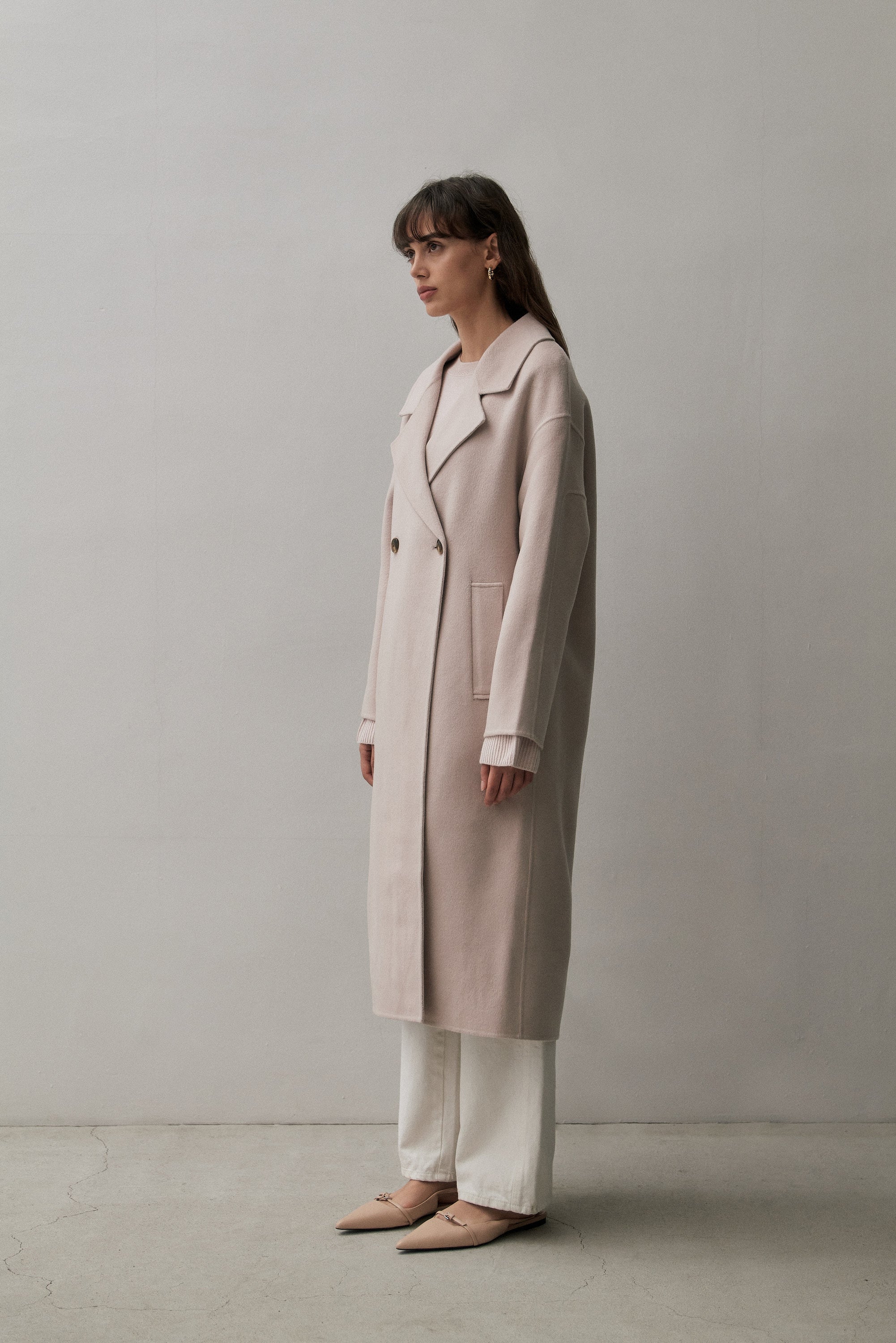 THE LONDON COAT - BONE - Image 4